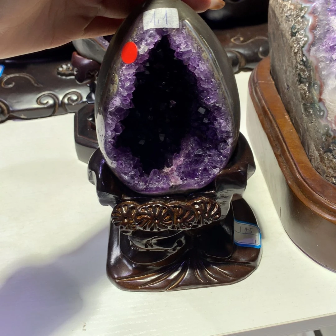 水晶摆件婷未镶嵌