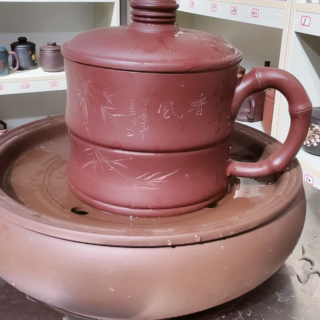 茶杯紫砂手工制作