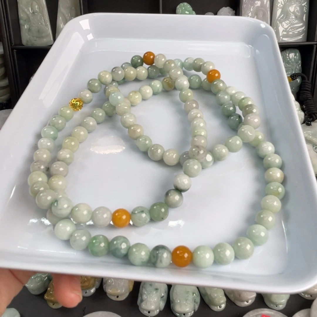 翡翠未镶嵌吊坠(不含链)微瑕