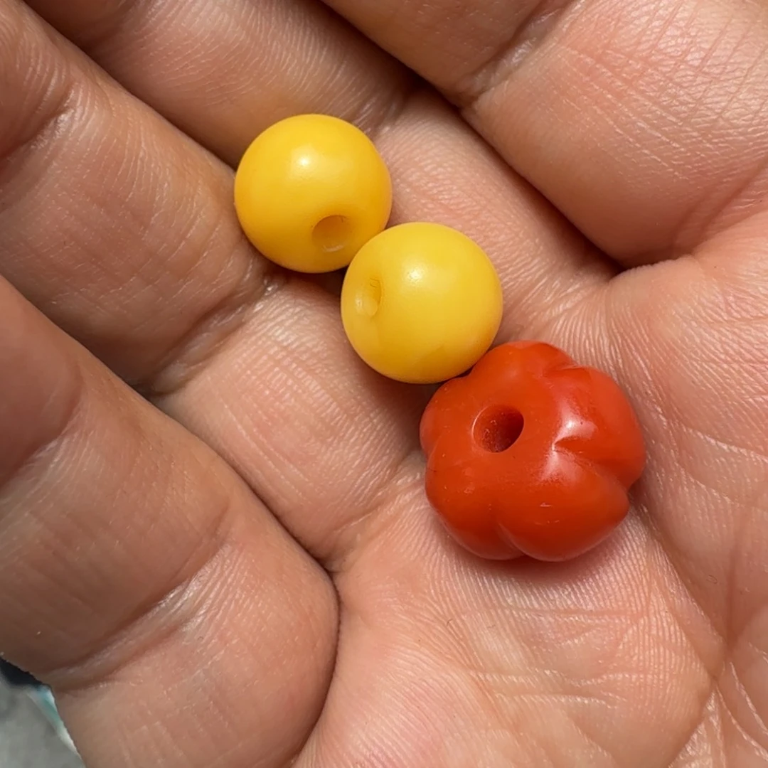 玻璃颈饰藏传精品珠子精品