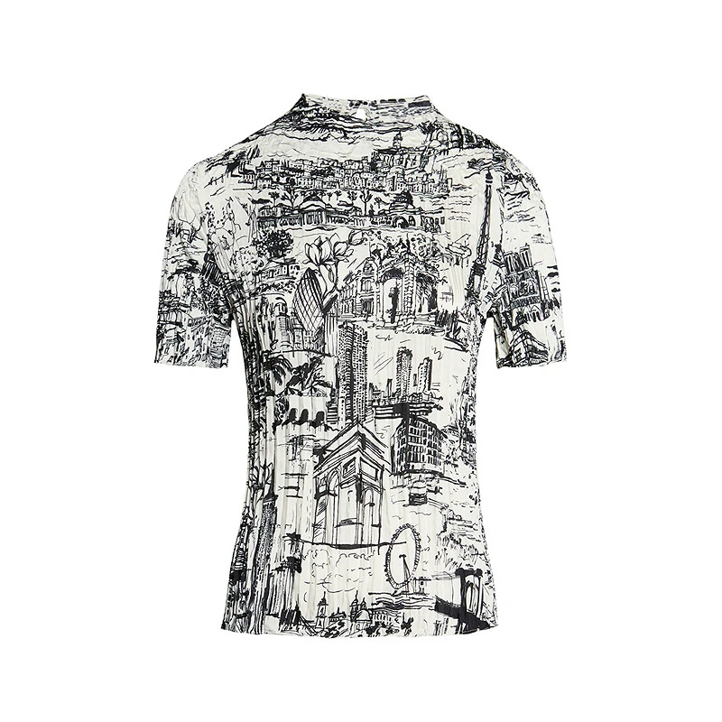 【商场同款】NEXY.CO/奈蔻时尚夏季修身女款梭织套头小衫XD02443V0