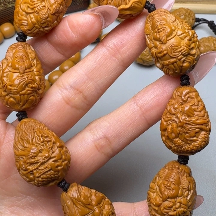 手串/手链橄榄核九龙财神
