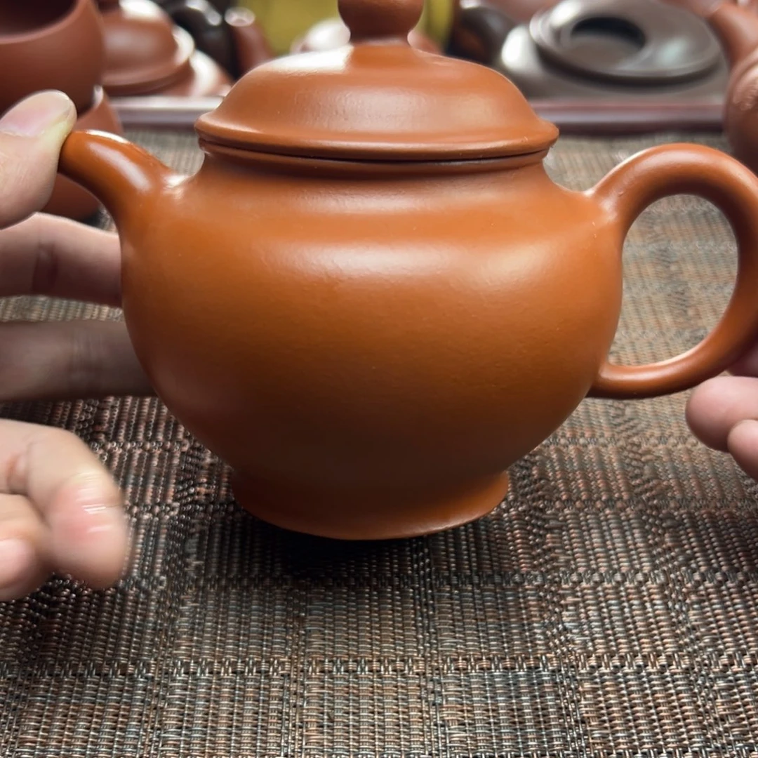 紫砂茶壶宜兴原矿紫砂壶350毫升容量