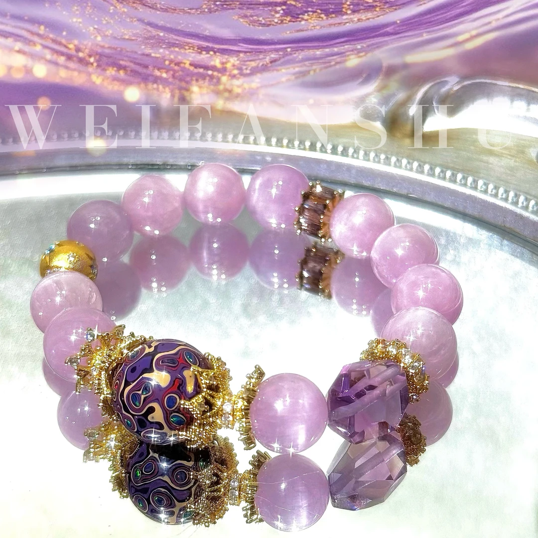 WEIFANSHU/魏凡舒【紫定上岸】手链 多样性发一