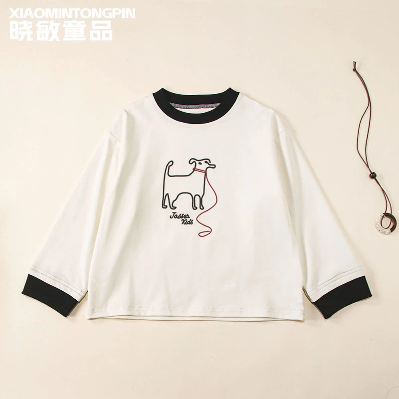 小狗印花T恤XM2227