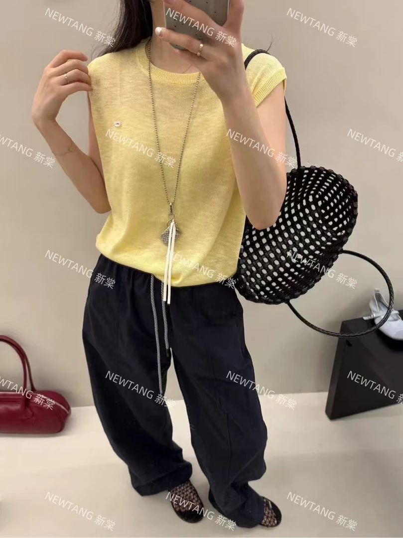 【糖果背心】41夏季新款时尚缤纷百搭透气背心