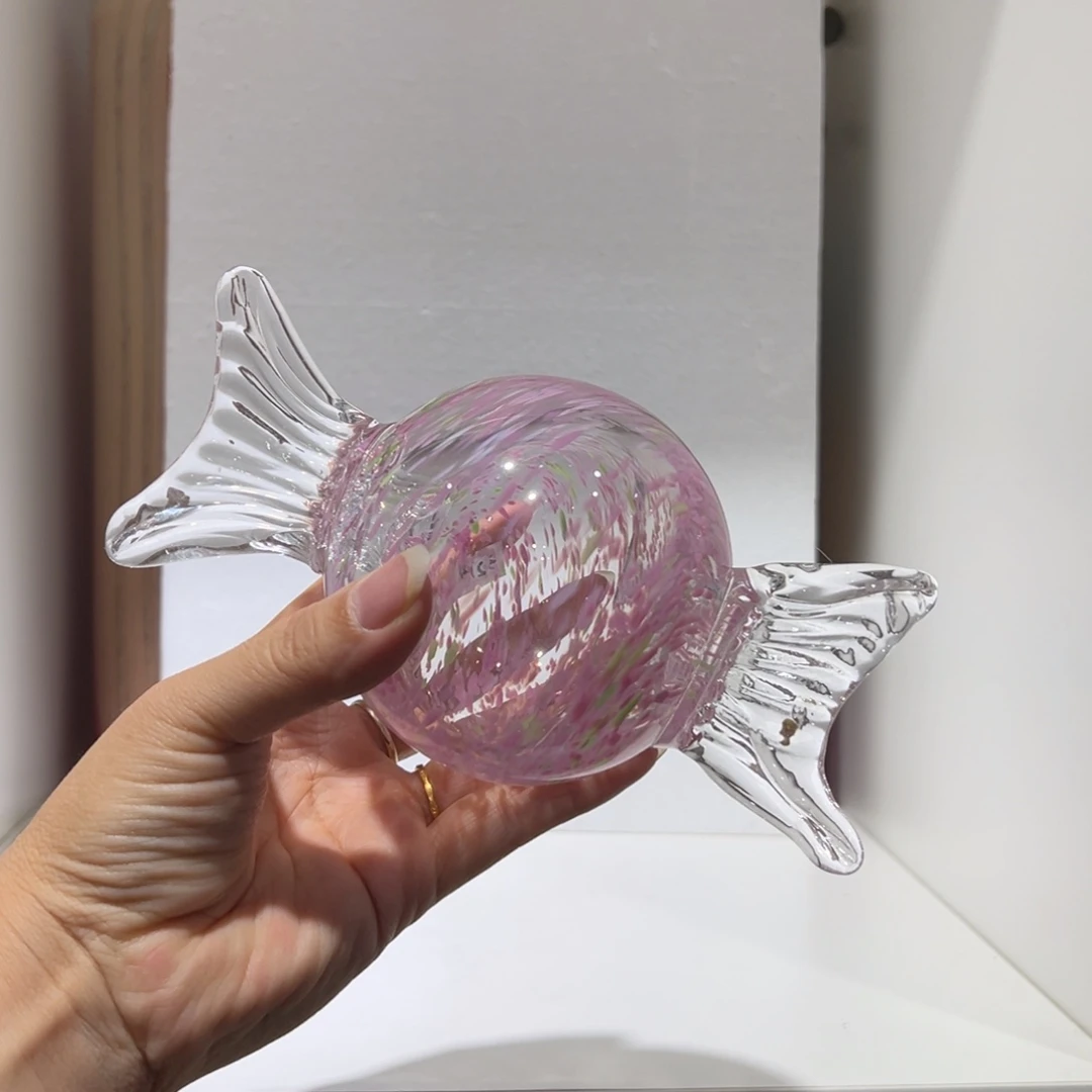 琉璃纯手工制作工艺品长18