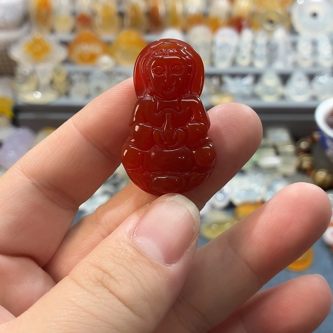 玛瑙/玉髓未镶嵌吊坠(不含链)