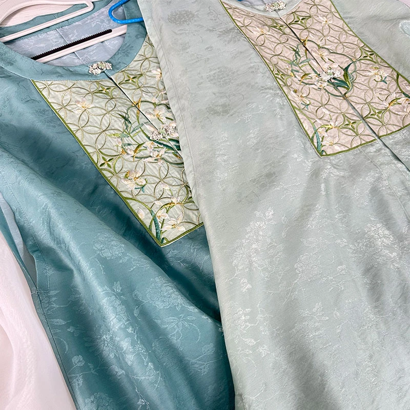 【南拾国风】新款口水兜比甲 汉服绣花比甲