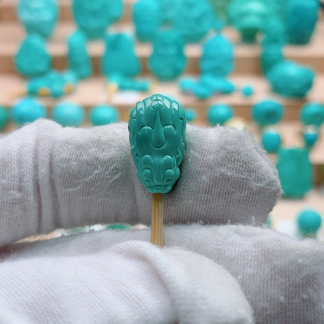 绿松石未镶嵌配饰