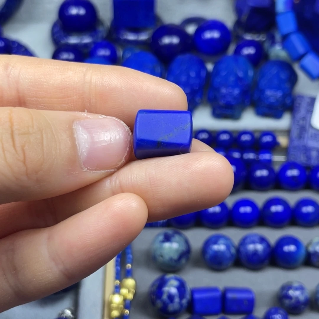 青金石随型手串未镶嵌8****0