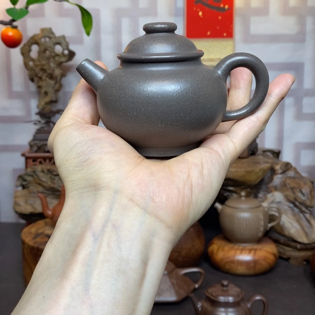 紫砂茶具青灰段巨轮珠