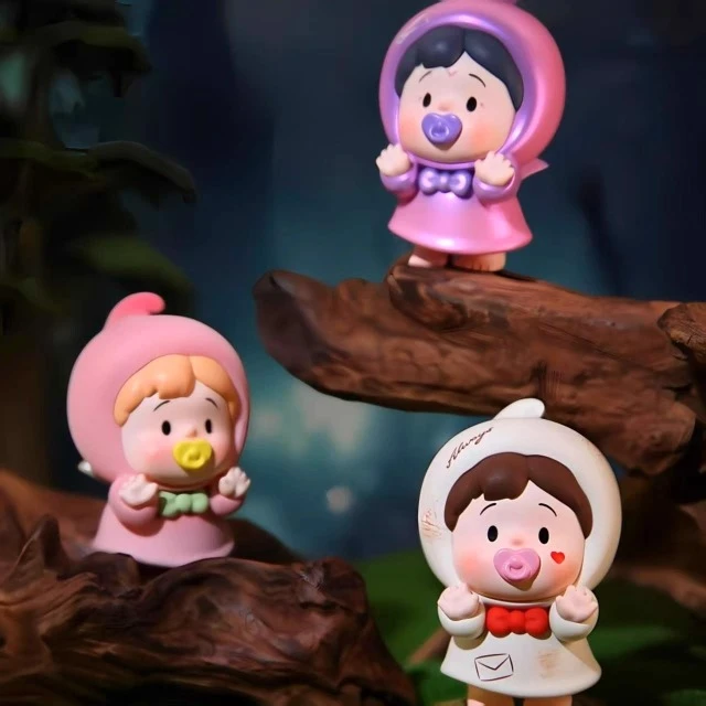 【现场代拆】小花卷精灵物语系列mini盲盒手办摆件可爱女孩潮流