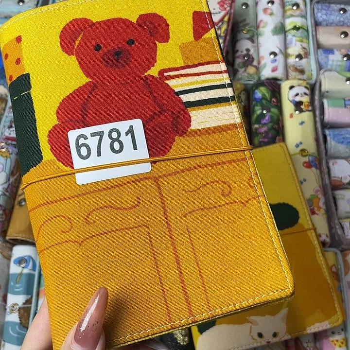 织绣A6活页不带纸6781