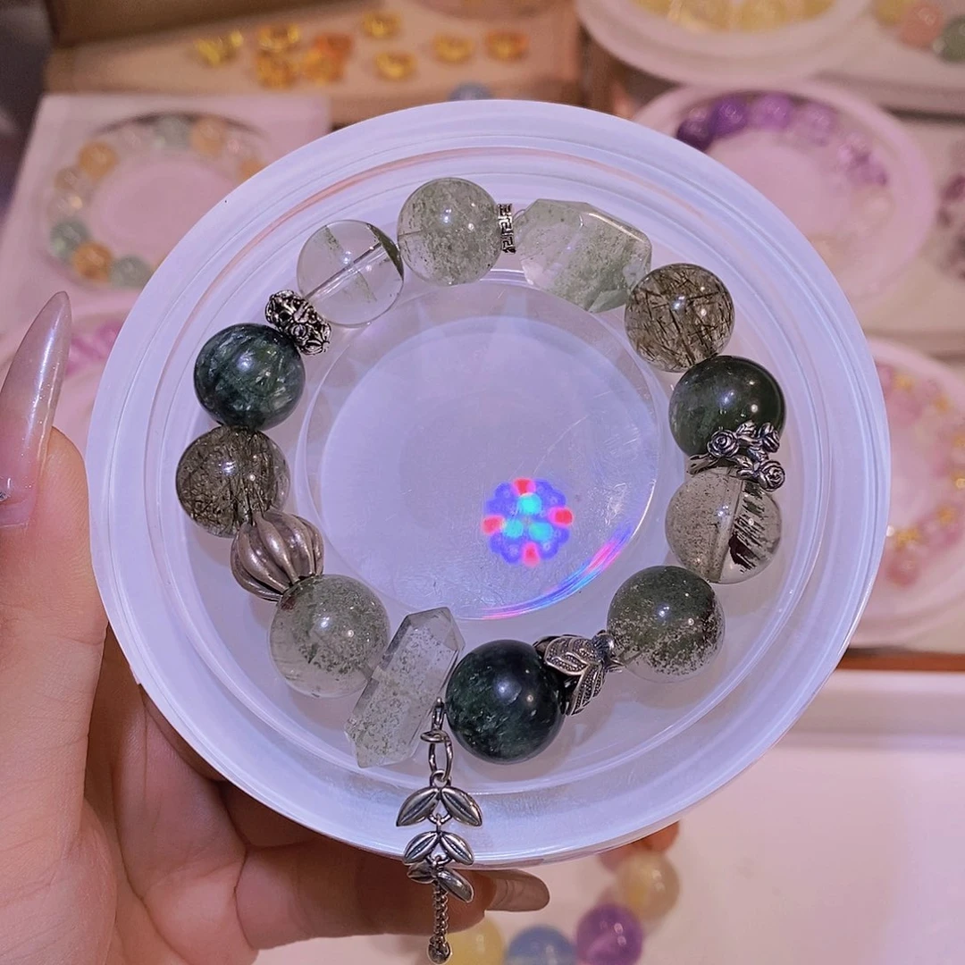 水晶手链未镶嵌迪****ᶻ多宝