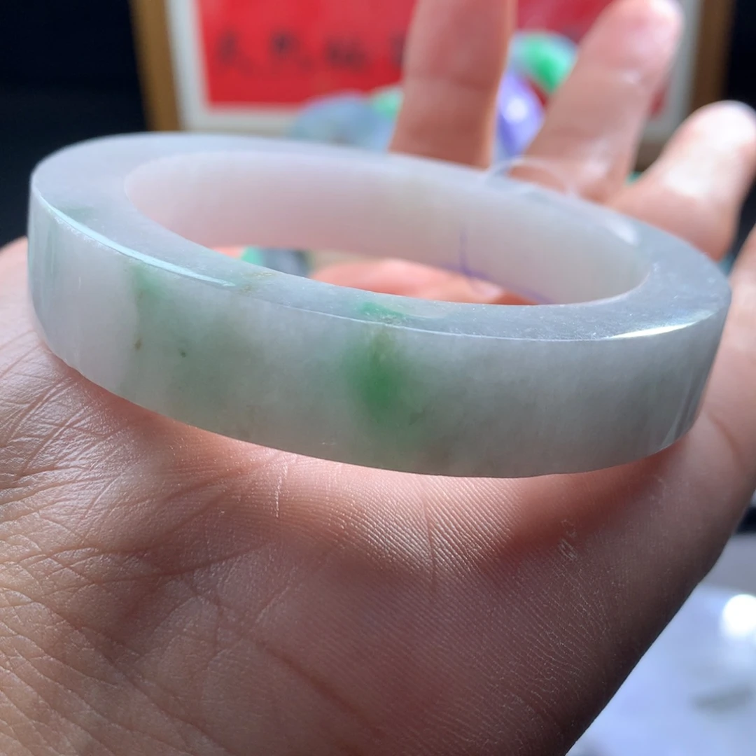 定制翡翠未镶嵌翡翠57-60圈口