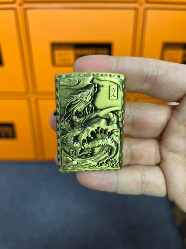 青龙青铜打火机（需自行配油）