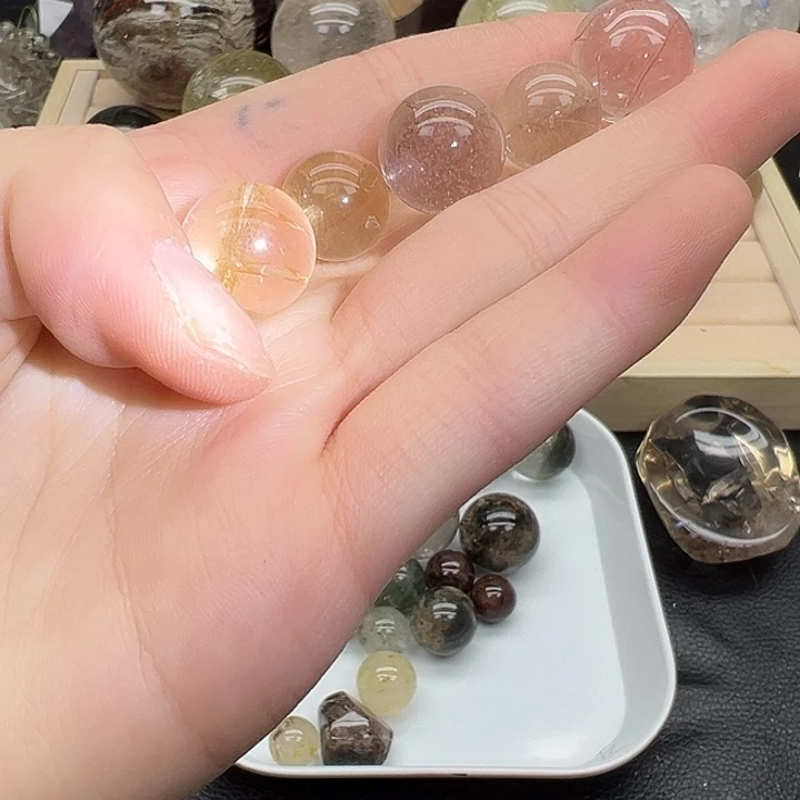 珠宝半成品水晶未镶嵌69水晶