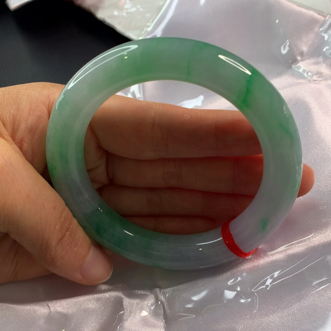 翡翠未镶嵌手镯翡翠手镯58.7