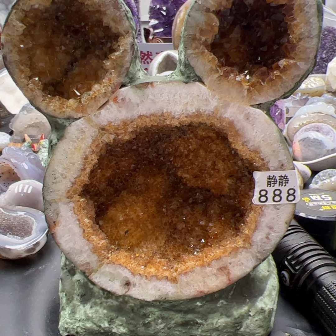 未镶嵌大型摆件（非配饰）水晶骆****部888