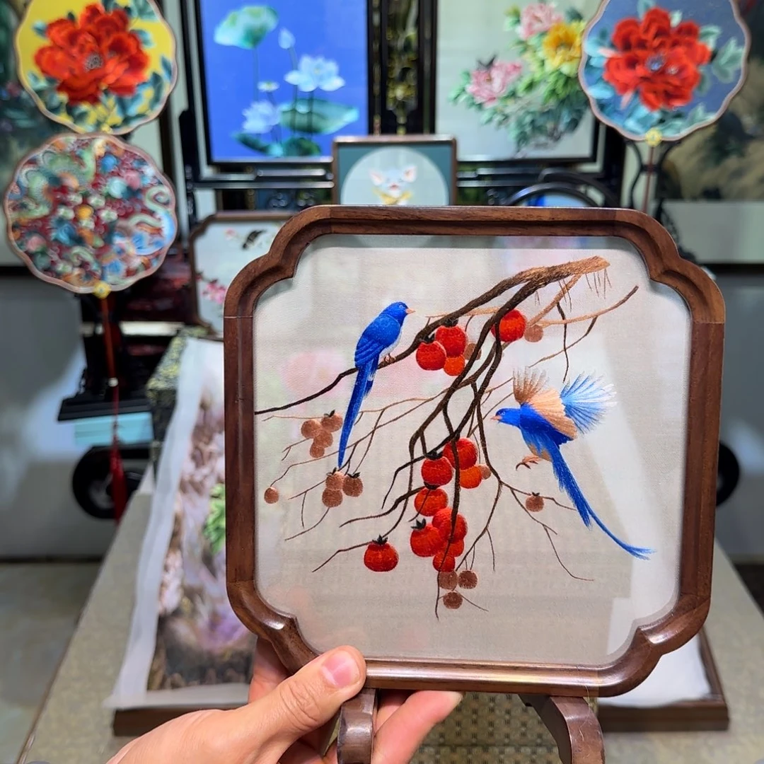 刺绣刺绣工艺精湛
