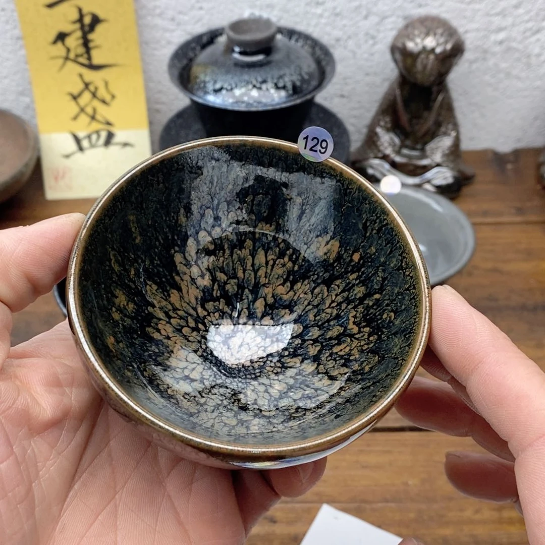 茶盏建盏主人杯漂亮129
