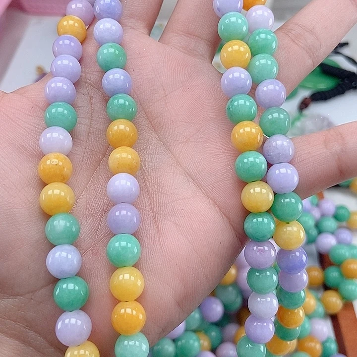 翡翠手链未镶嵌108珠