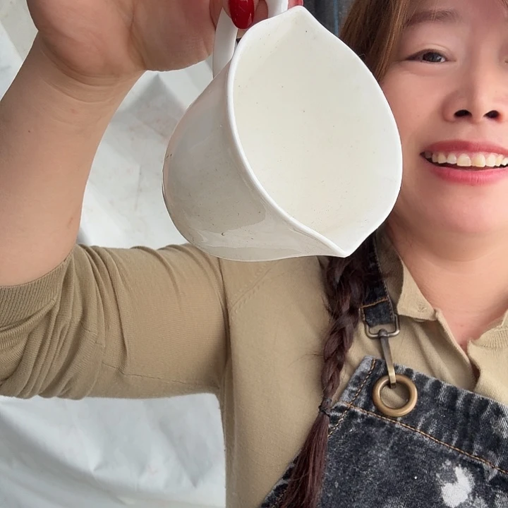 骨瓷芒果杯子微瑕