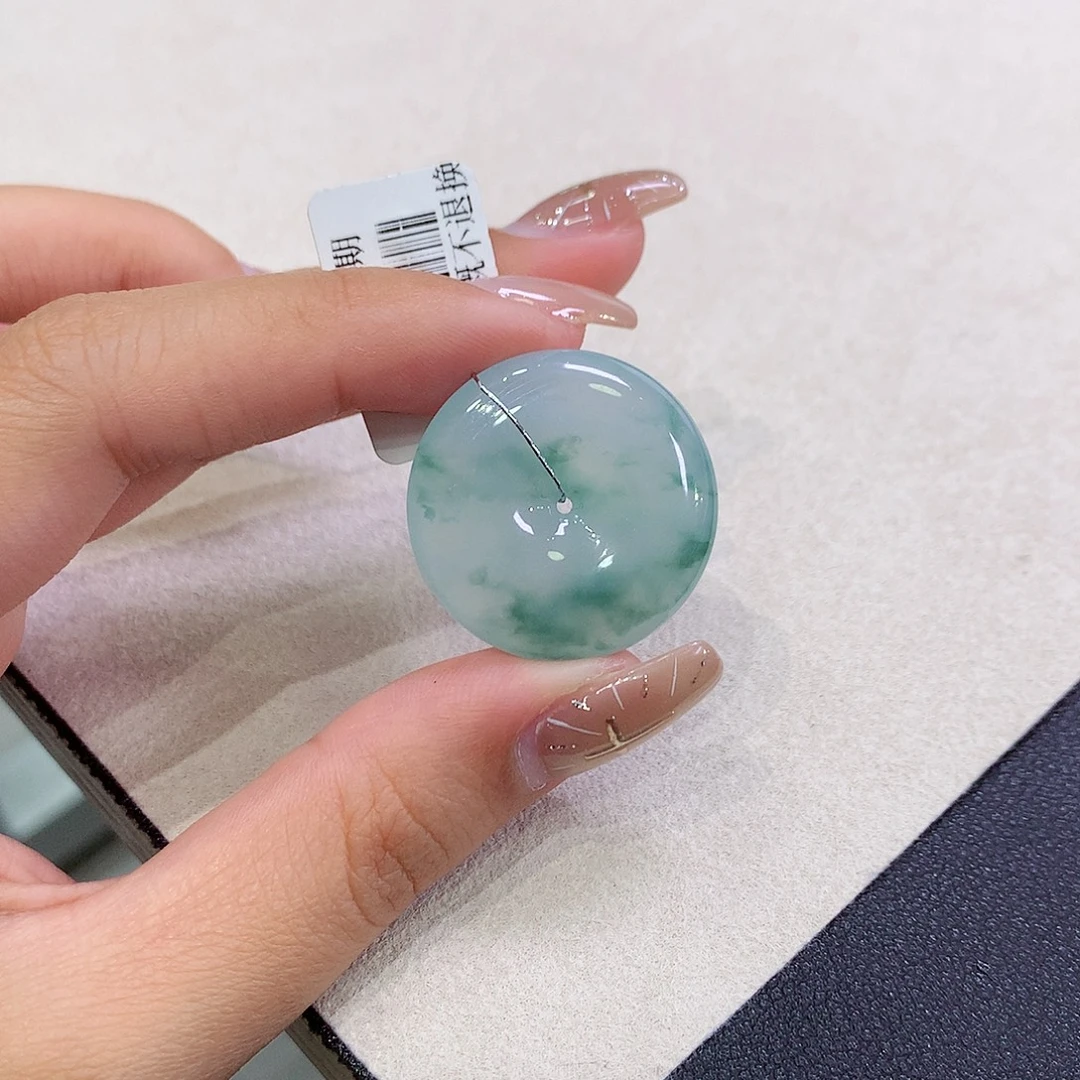 翡翠未镶嵌吊坠(不含链)26.5-6.2