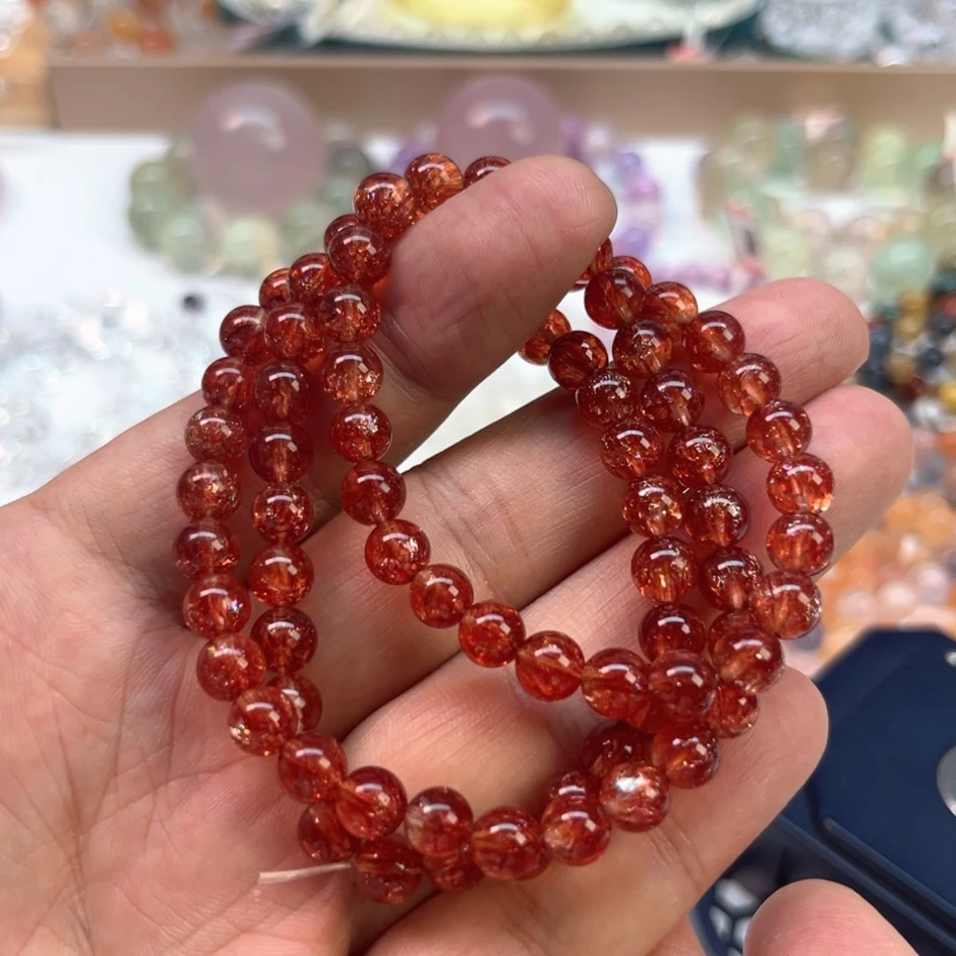 【闪购商品】无非金属点**妈红发
