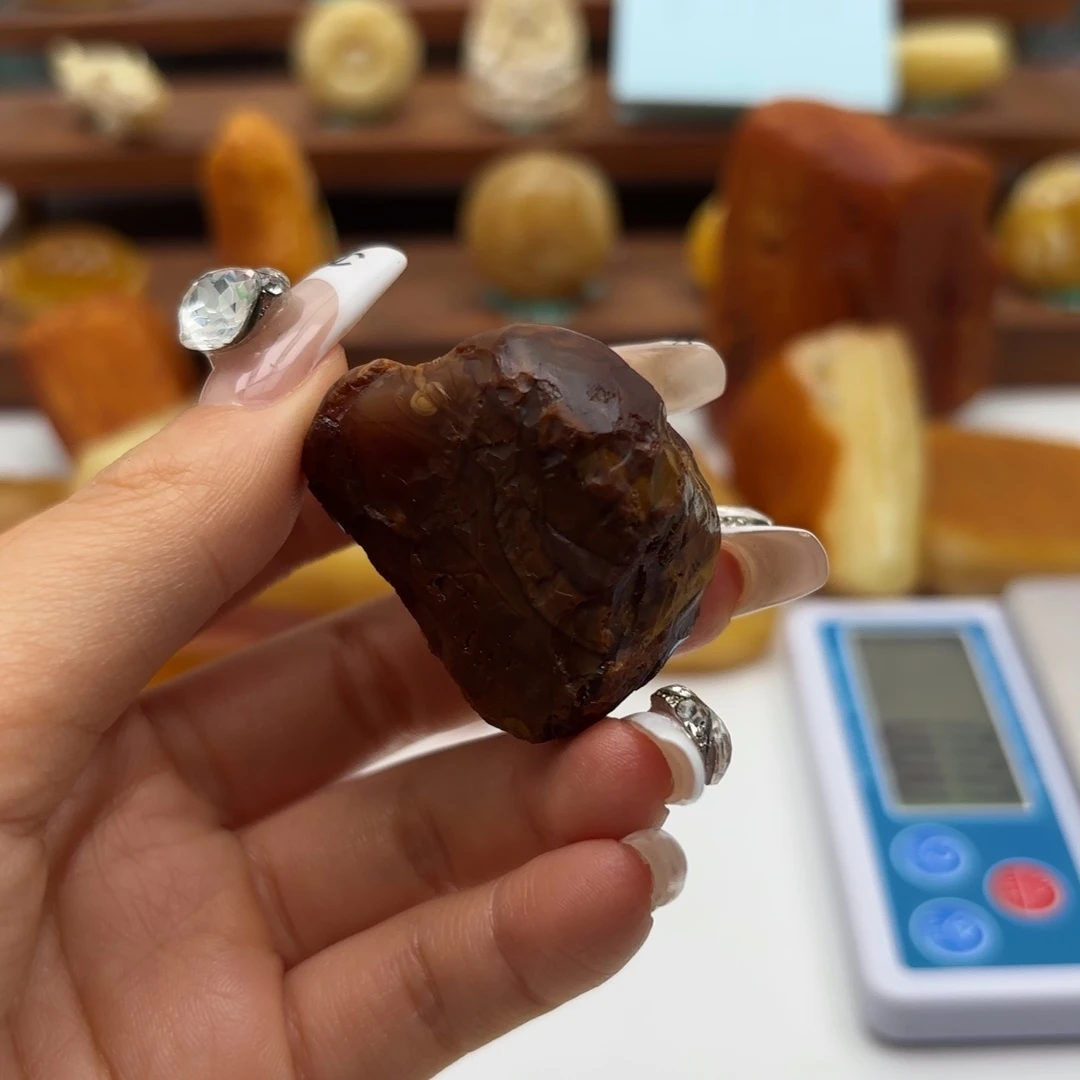 西***哥定制琥珀未镶嵌不退不换