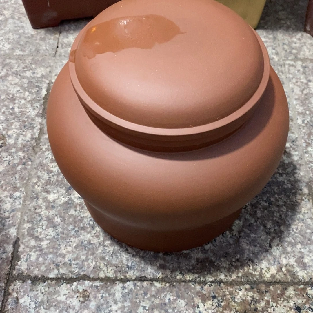 阿***富茶壶紫砂两个大茶叶罐