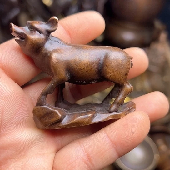 铜制文玩把玩物件