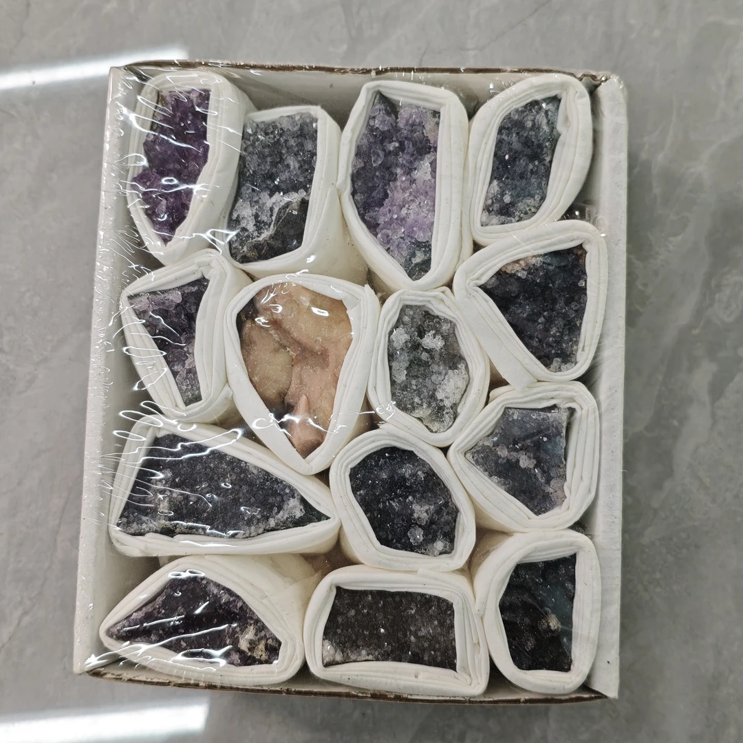 天然水晶原石矿石标本摆件创意装饰礼物