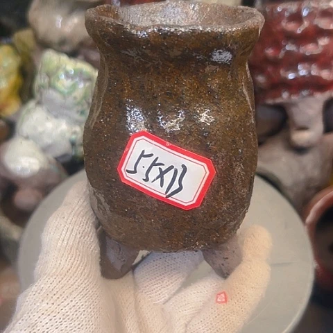 粗陶花盆手工花盆制作