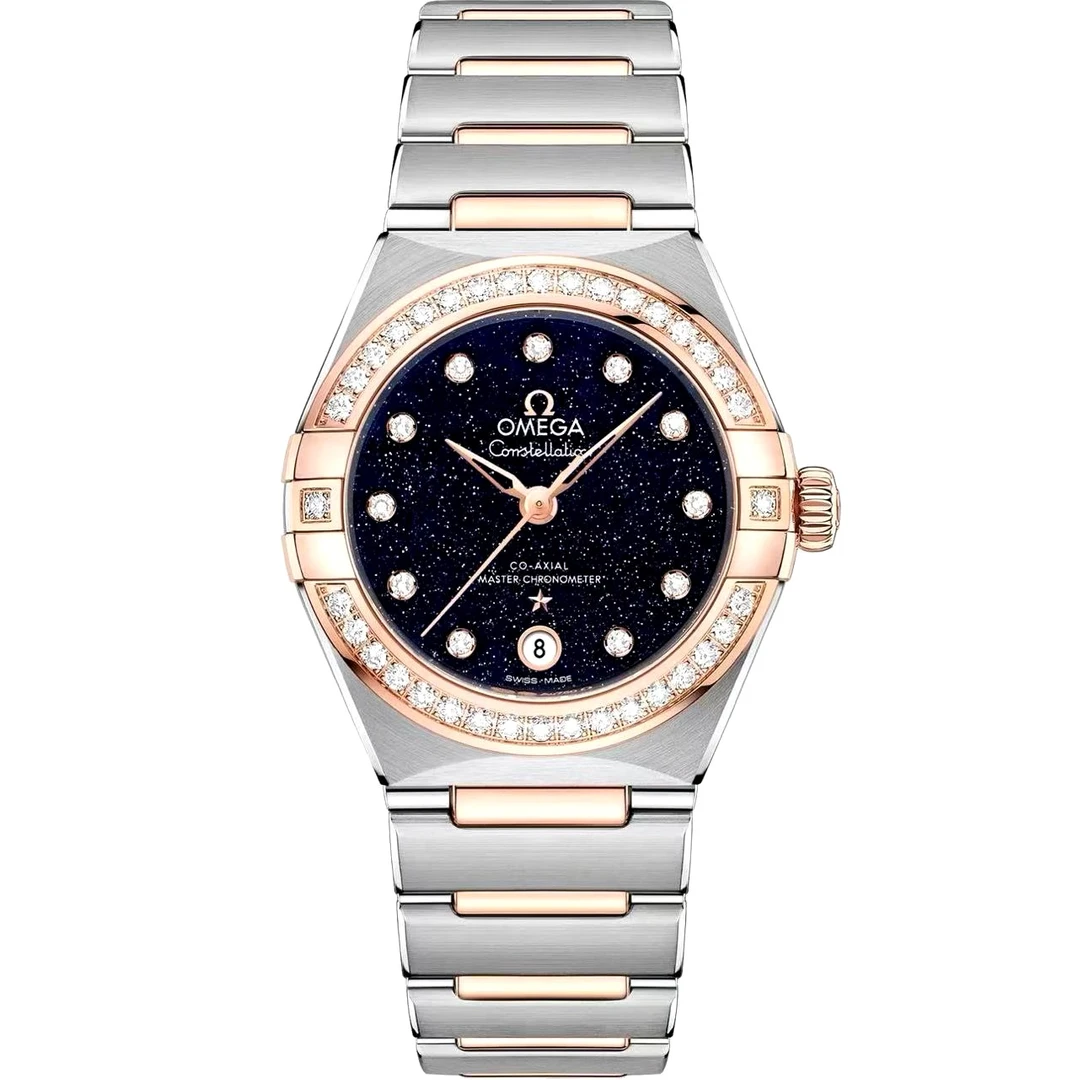 99新 Omega/欧米茄 女款星座/曼哈顿系列/自动机械29mm