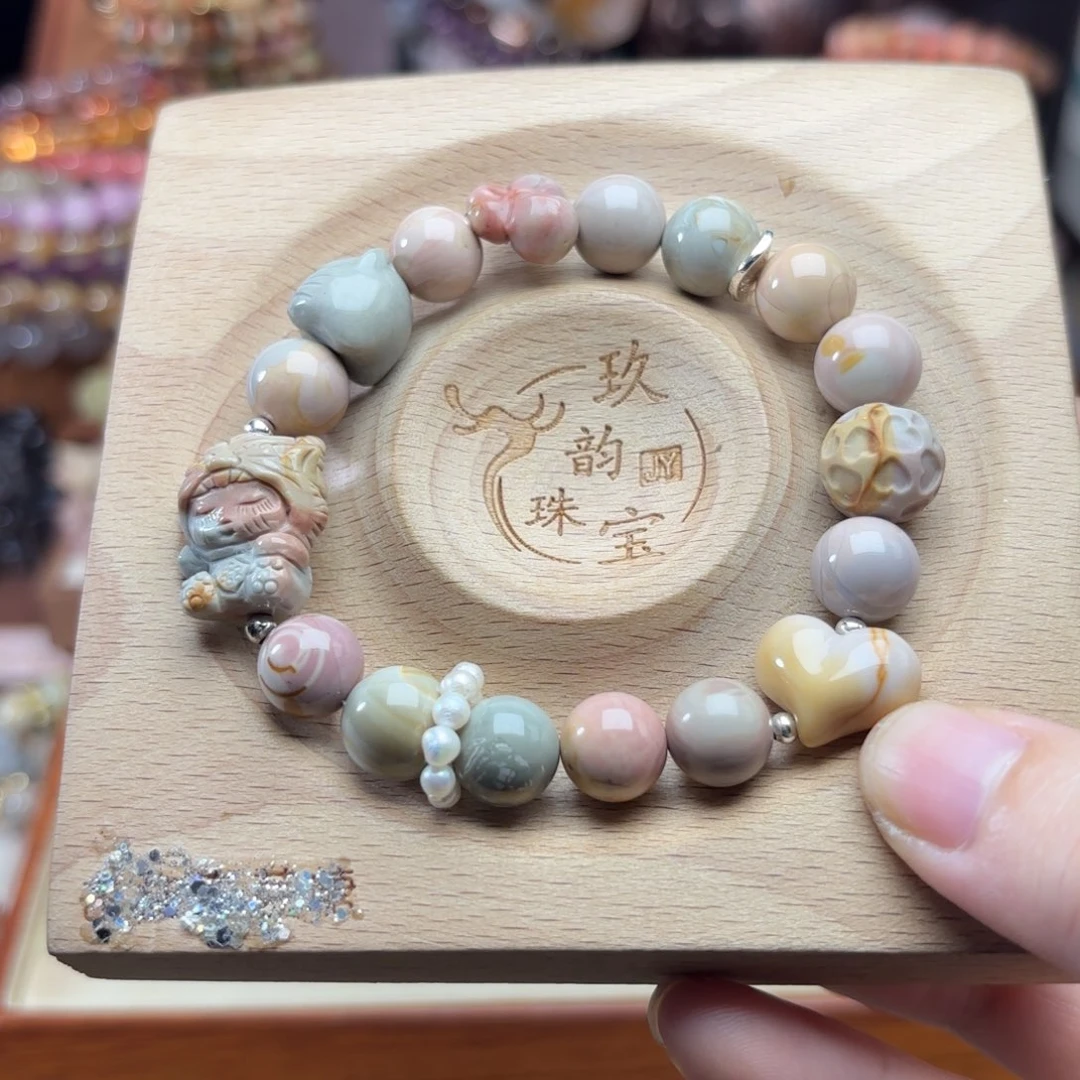 未镶嵌石英质玉珠宝半成品