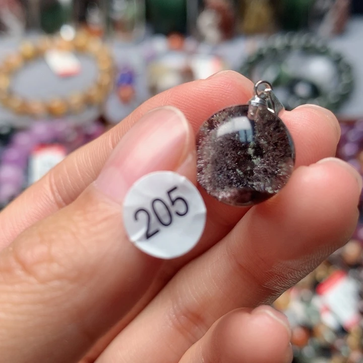 水晶吊坠(不含链)未镶嵌