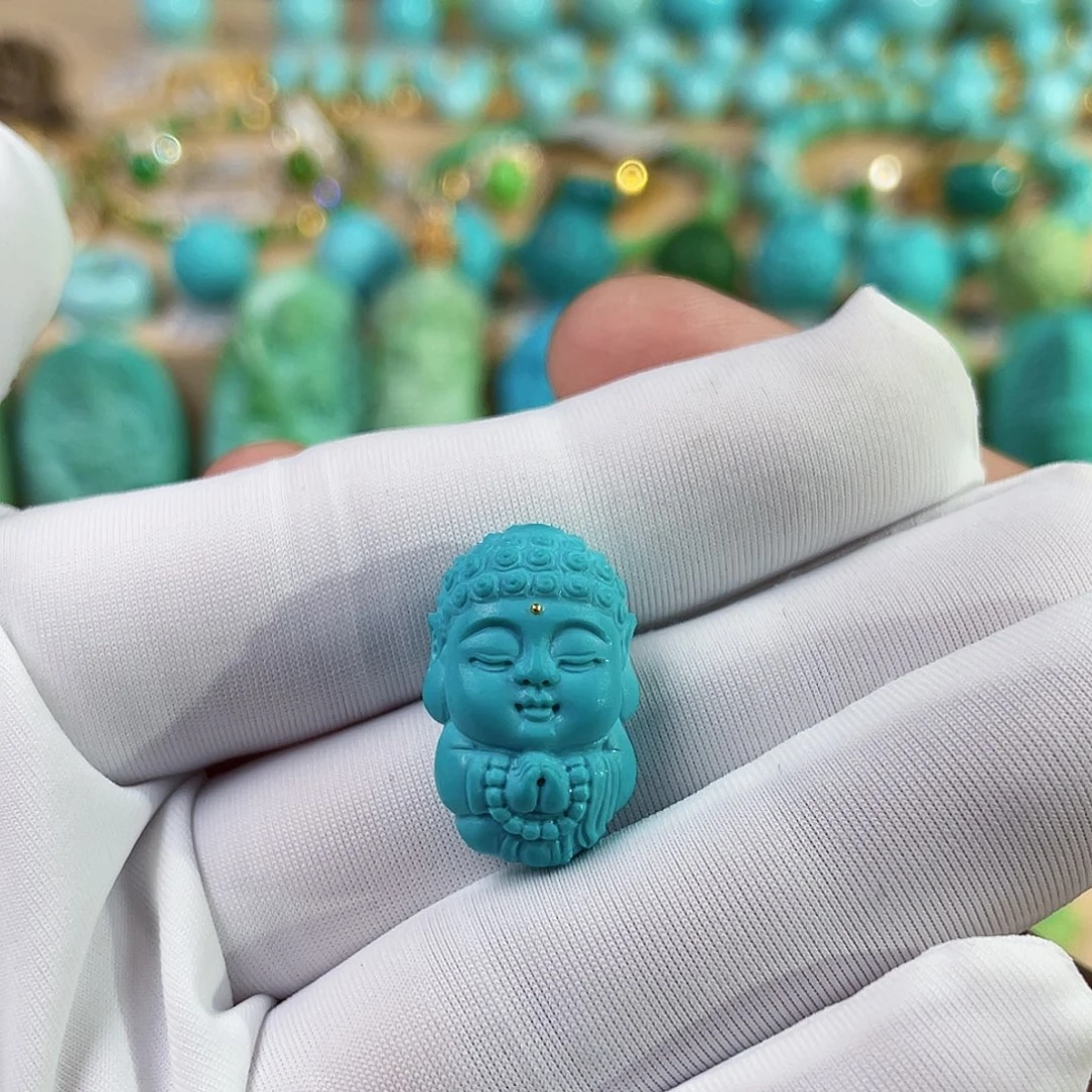 未镶嵌绿松石珠宝奇石