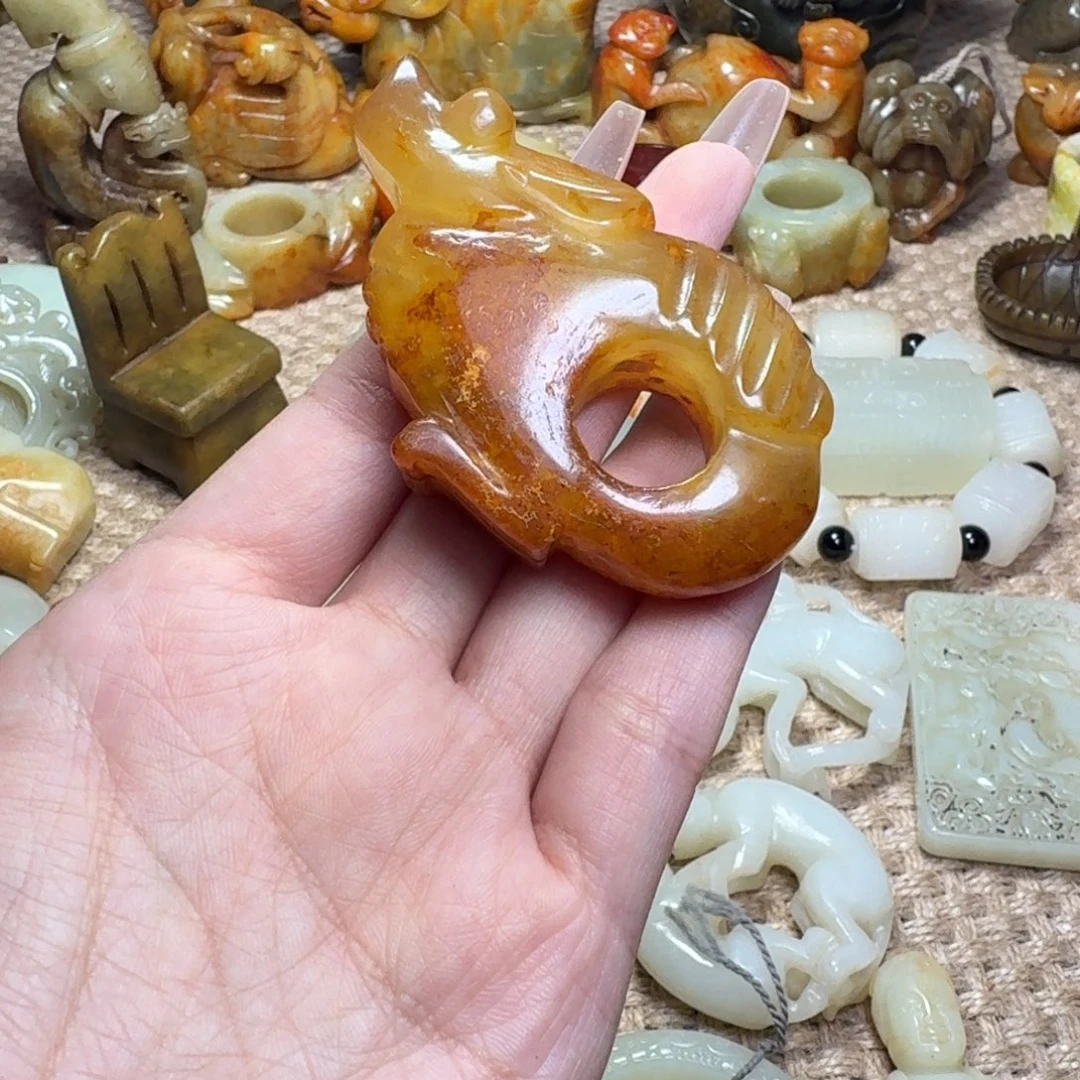 白玉菩提吊坠挂件