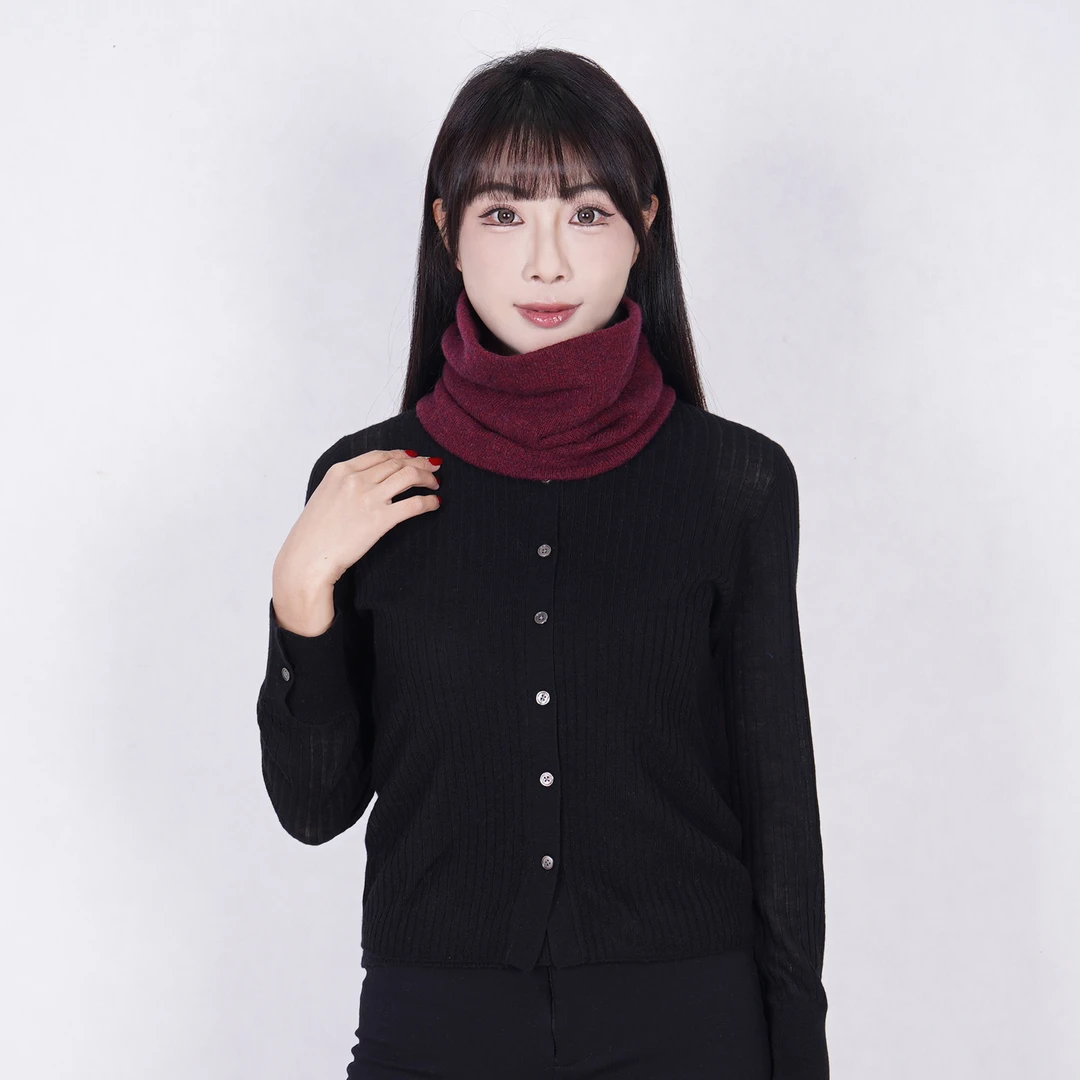 TALMUS/塔拉牧丝山羊绒针织保暖百搭休闲时尚脖套