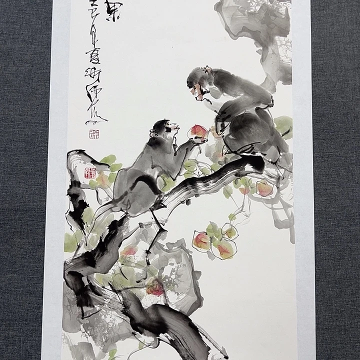 国画书画作品多次