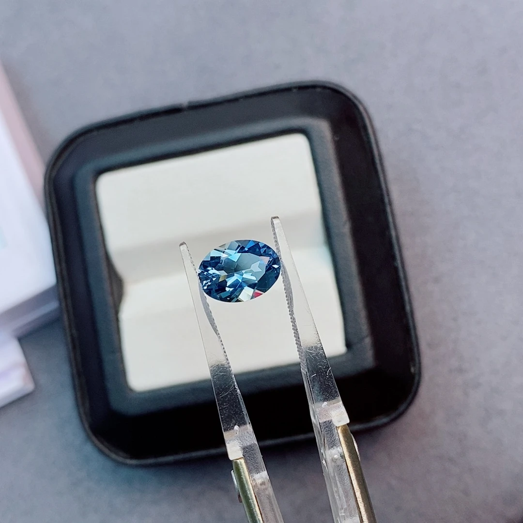 未镶嵌笔搁海蓝宝石1.5ct 超级圣玛利亚