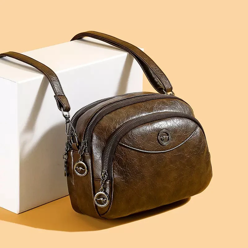 工厂单肩镶嵌单肩款纯色单肩包跨境风潮拉链耐刮时尚休闲女士包包