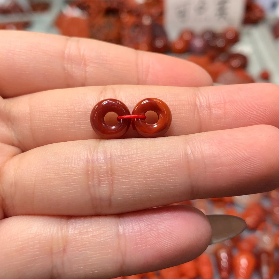 【闪购商品】南红玛瑙甜甜圈未镶嵌