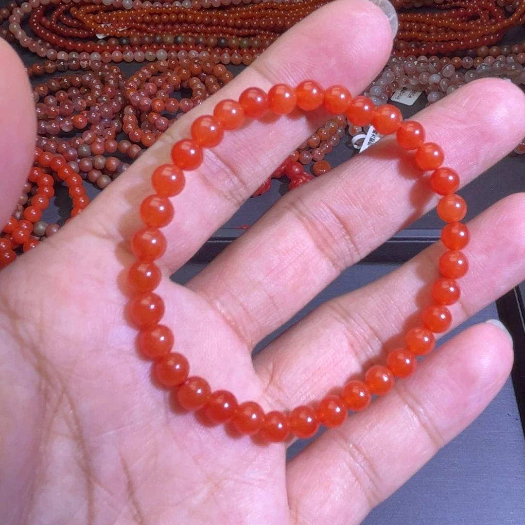 手链未镶嵌南红玛瑙5.5