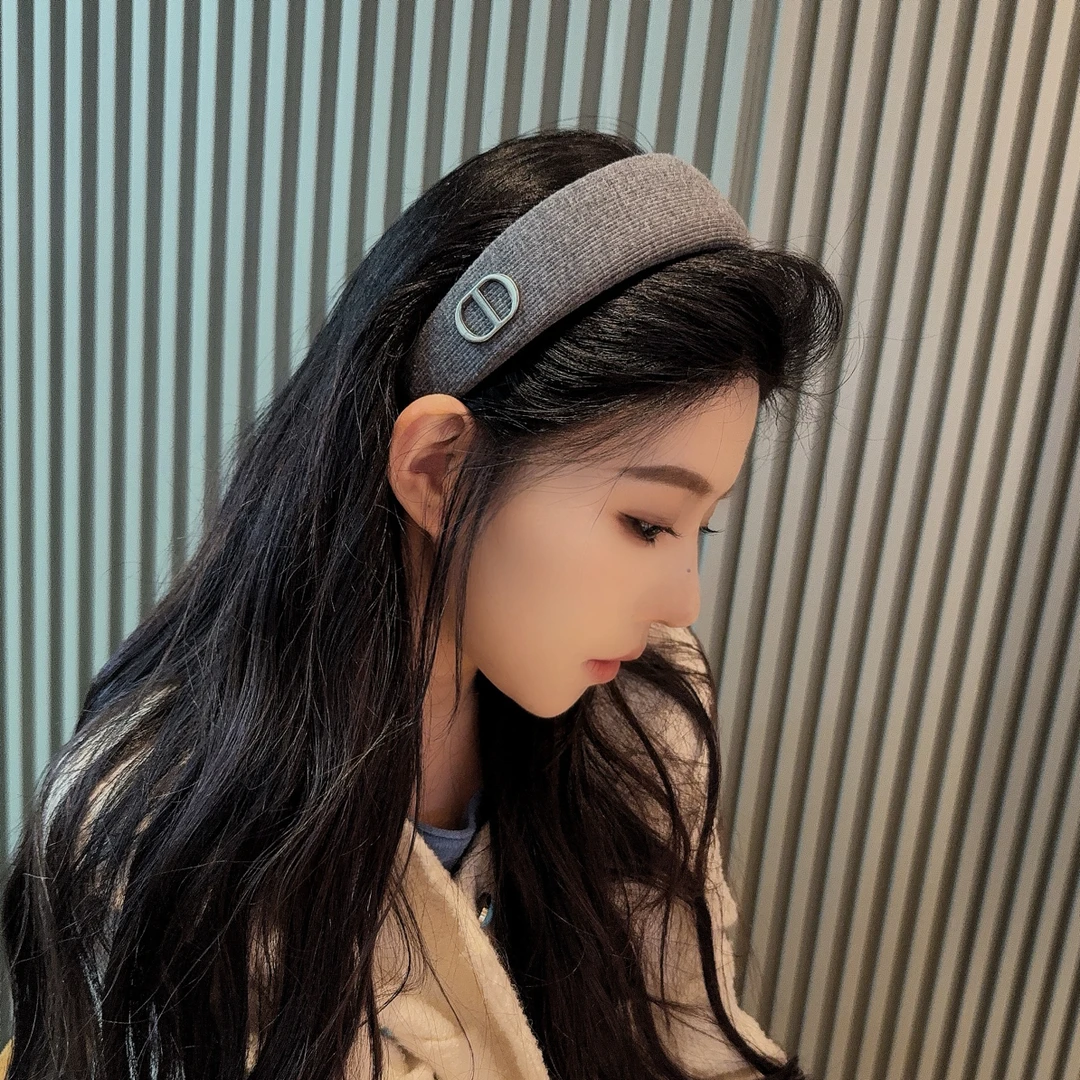 宽发箍高颅顶款高级感韩欧美风秋冬头饰网红发箍发饰轻奢复古法式