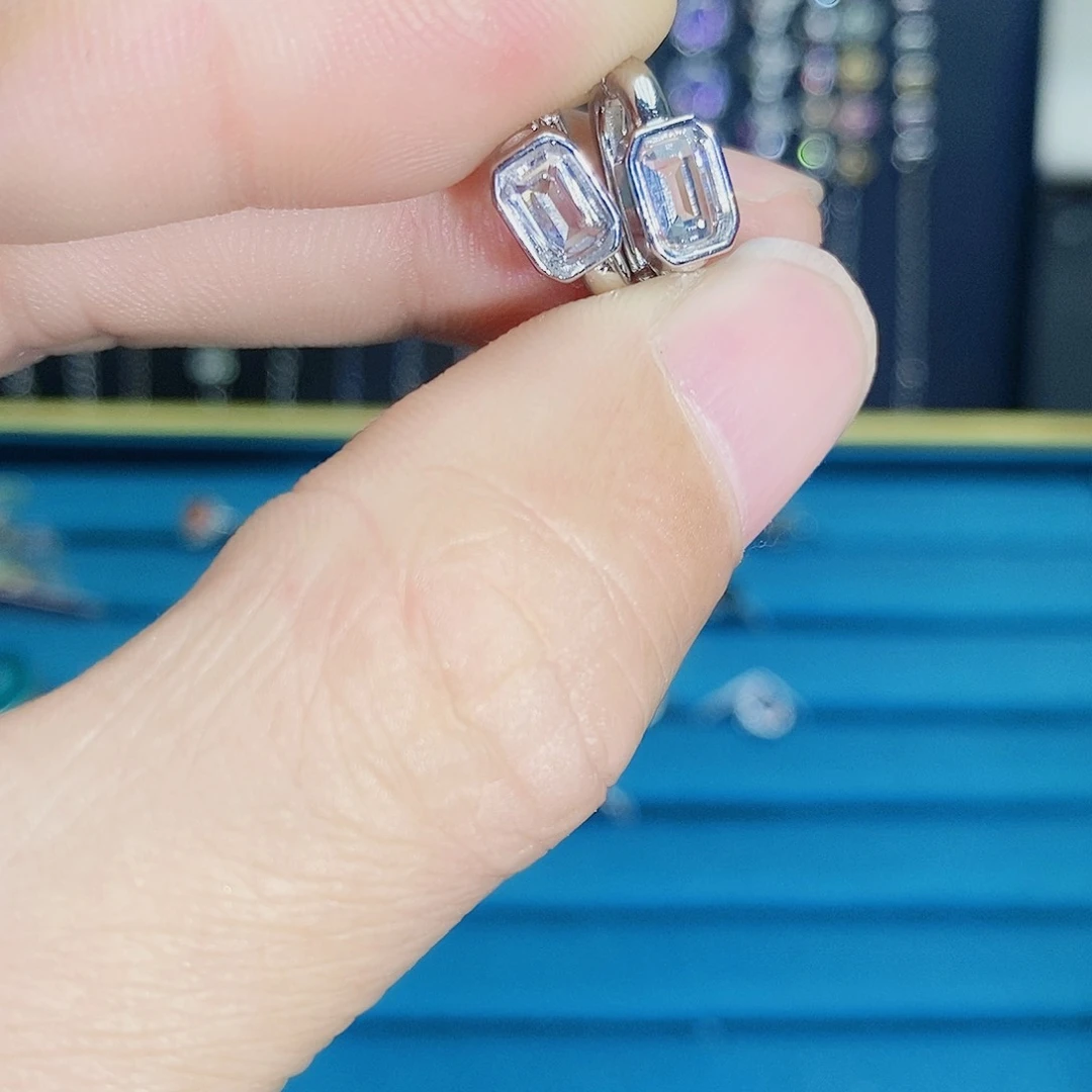 紫晶珠宝半成品银S925镶嵌