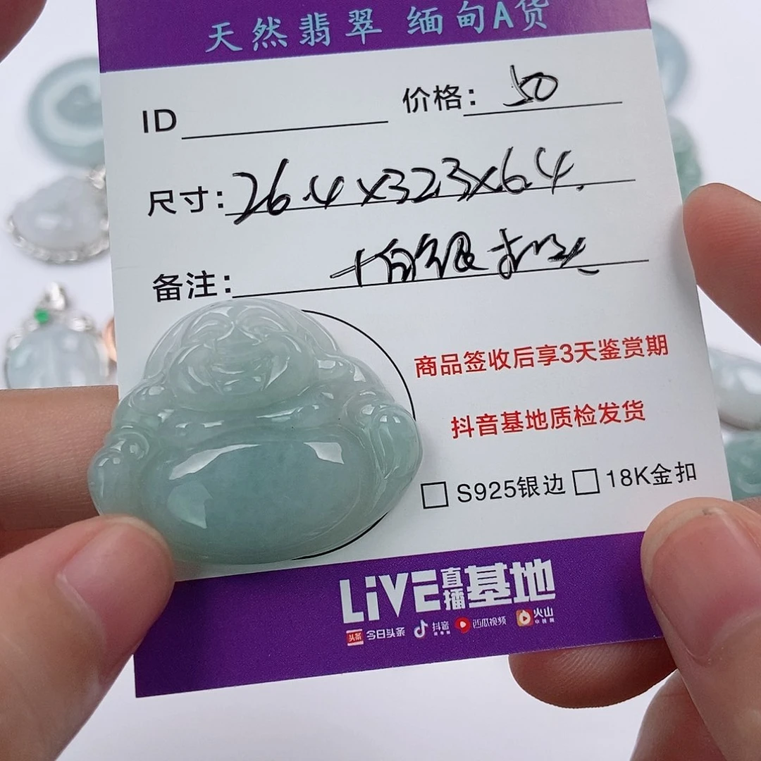 颈饰未镶嵌翡翠翡翠