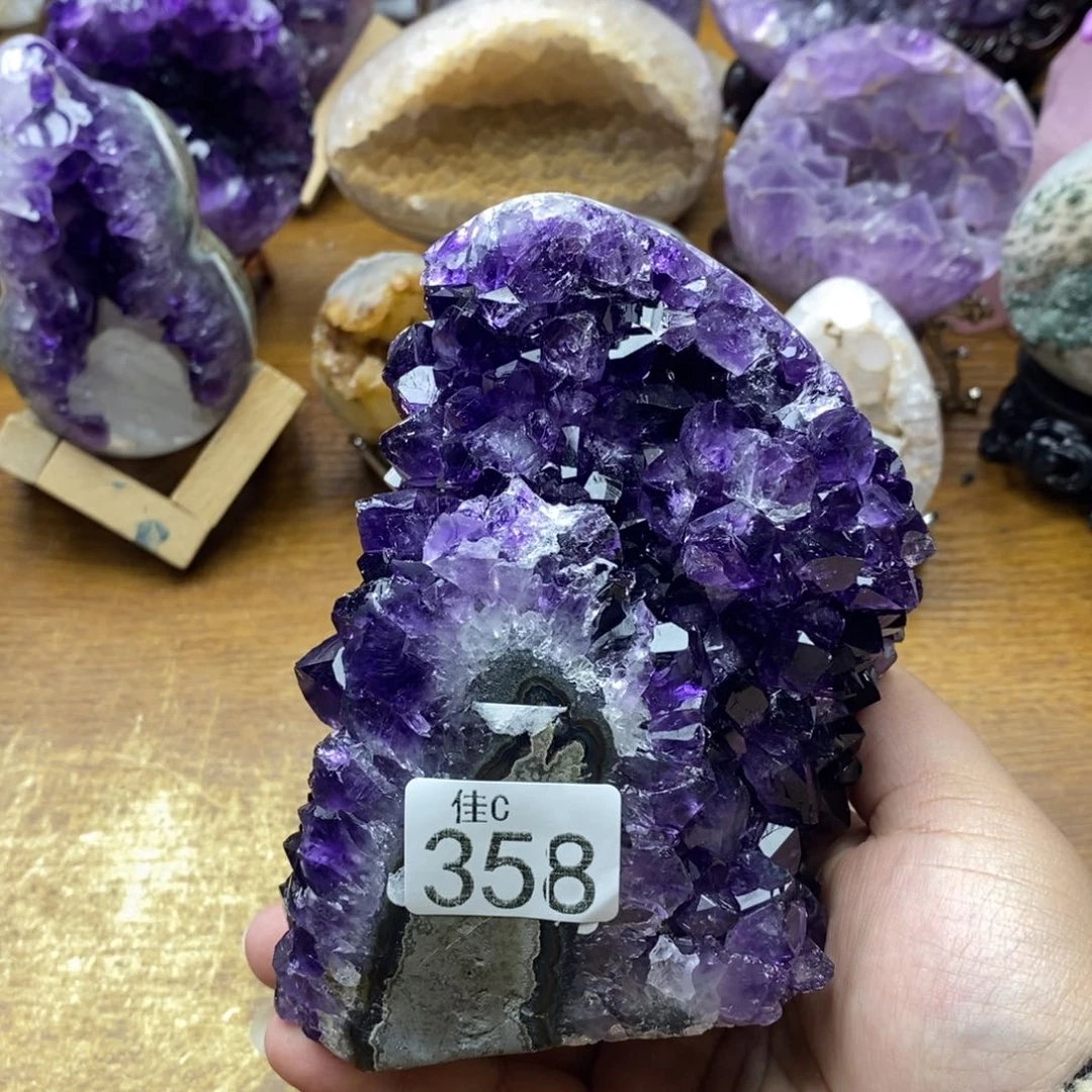 未镶嵌大型摆件（非配饰）紫晶
